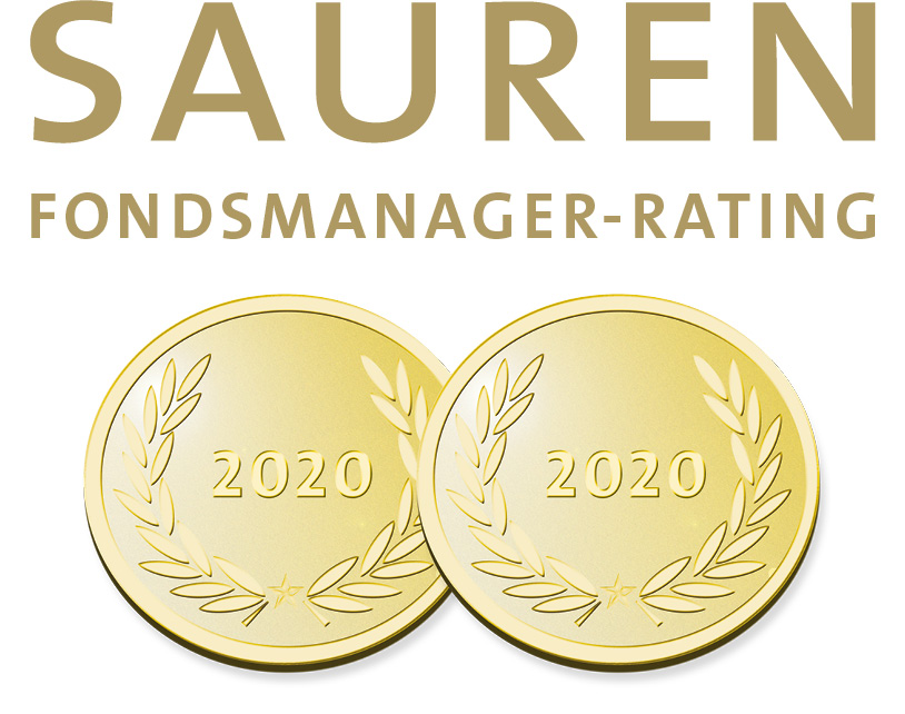 2 Gold Medals 2020 from Sauren for James Morton